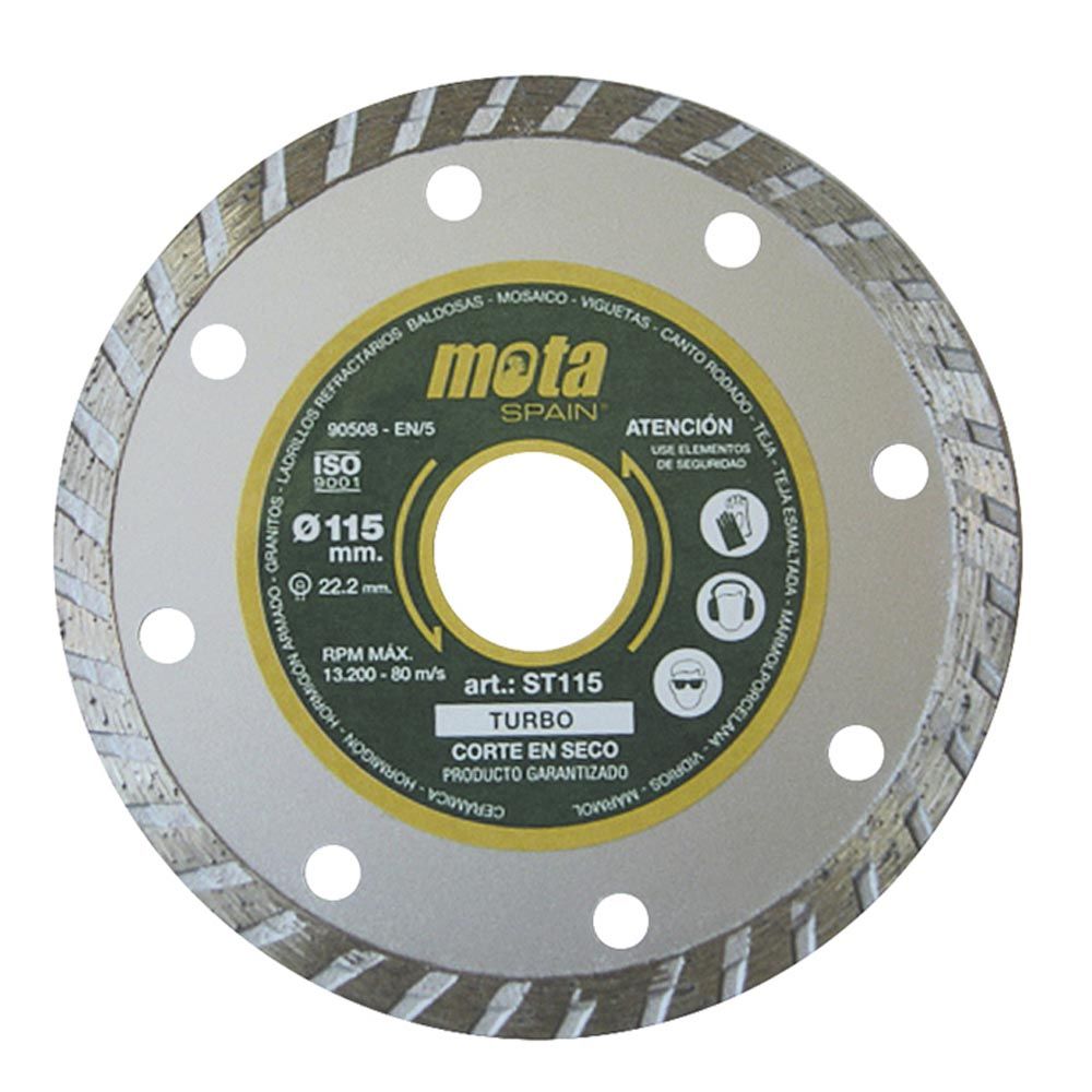 DISCO DIAMANTADO TURBO Ø230 mm