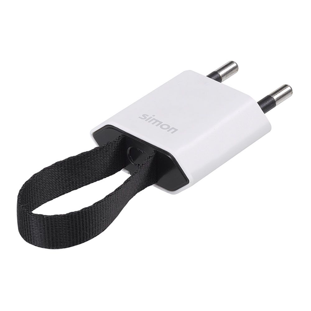 CLAVIJA 2P+TT SCHUKO SALIDA FRONTAL Y LATERAL 10 A 250 V~ FACIL EXTRACCIÓN BLANCA gallery 0