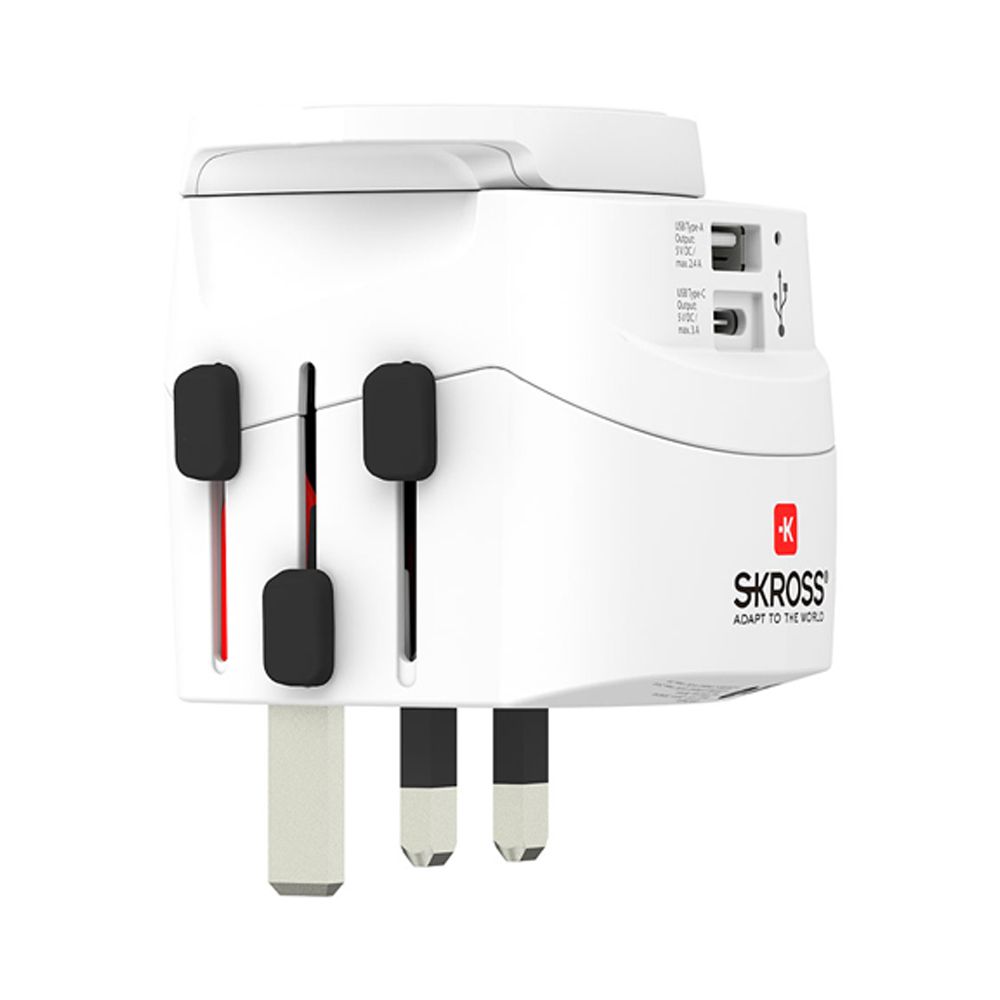 SET 2 MULTI ADAPTADORES DE VIAJE SKROSS 1302472 gallery 1