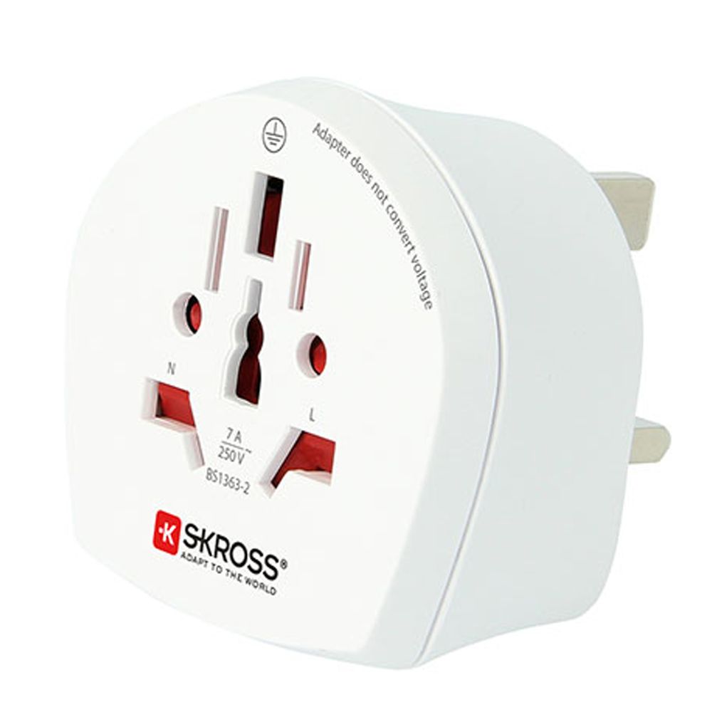 ADAPTADOR MUNDIAL A REINO UNIDO SKROSS 1500225-E gallery 0