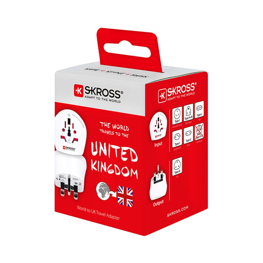 ADAPTADOR MUNDIAL A REINO UNIDO SKROSS 1500225-E gallery 2