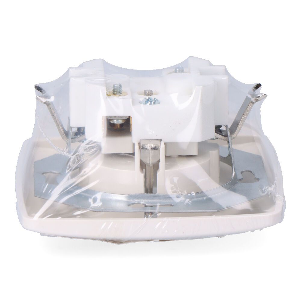 BASE T/T EMPOTRAR LISA TIPO SCHUKO 10/16 A 250 V, BLANCA (RETRACTILADO) gallery 0