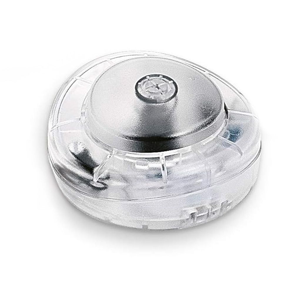 INTERRUPTOR ELÉCTRICO DE PIE, 2,5 A 250 V, TRANSPARENTE