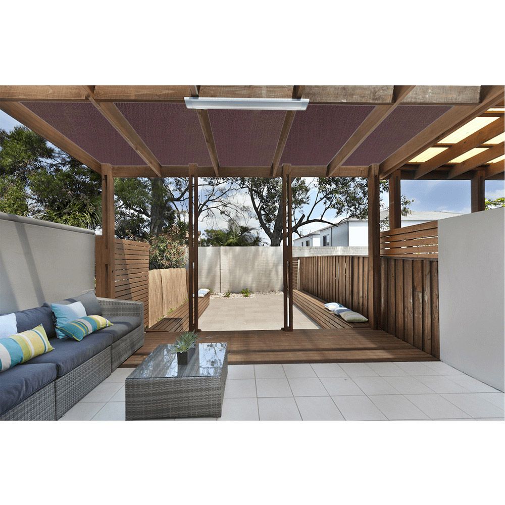 MALLA DE OCULTACION PREMIUM MARRÓN 1 x 5 m gallery 1