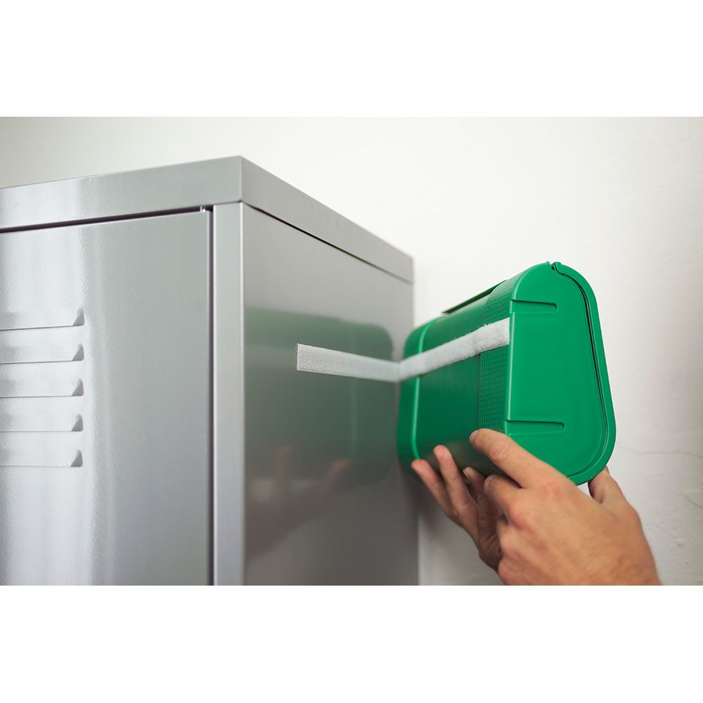 CINTA DE GANCHO Y BUCLE ADHESIVA BLANCA 20mm x 5 m gallery 3