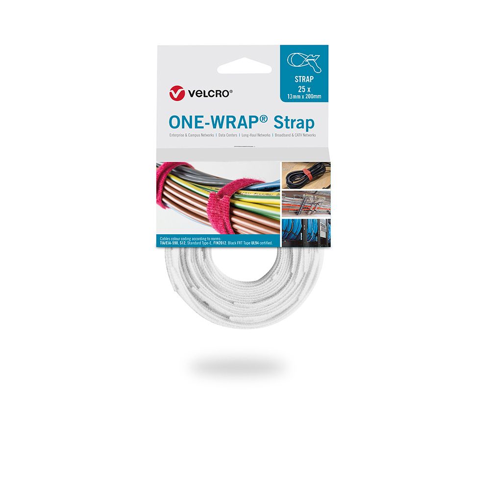 BRIDA ONE-WRAP® STRAP, 13 x 200mm, 25 uds, BLANCA gallery 0