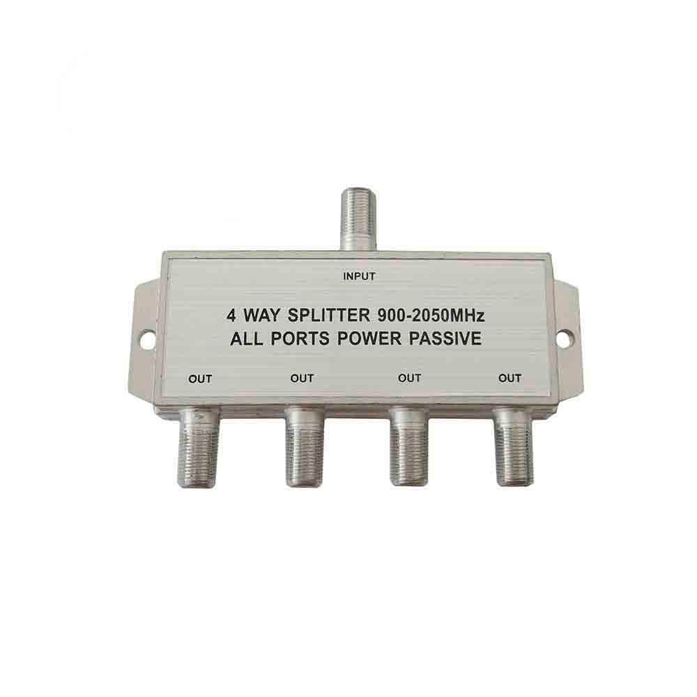 SEPARADOR/SAT 4 VIAS 900-2050 Mhz SOLO PARABÓLICA (RETRACTILADO)