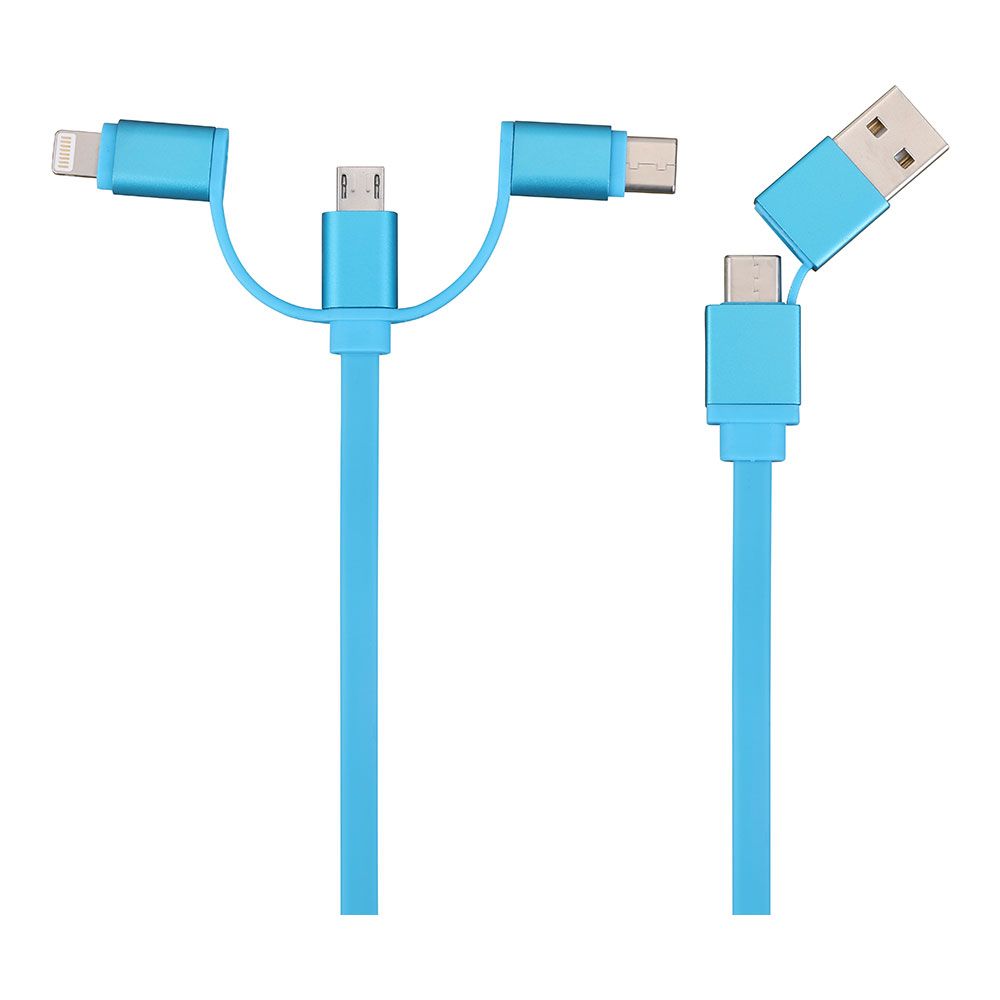 CABLE 6 EN 1, 1 m COLORES SURTIDOS gallery 2