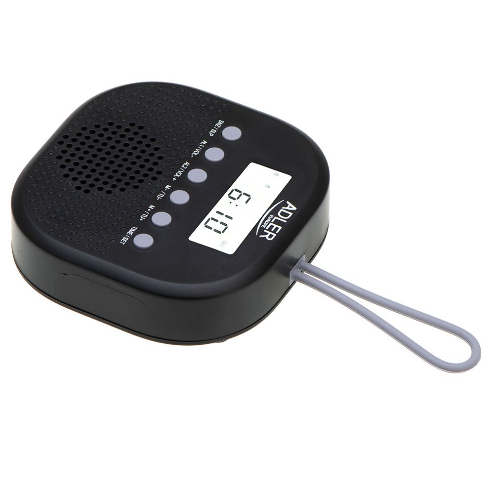 RADIO FM RESISTENTE AL AGUA IPX4 AD 1912, 9 x 9 x 2,5 cm gallery 2