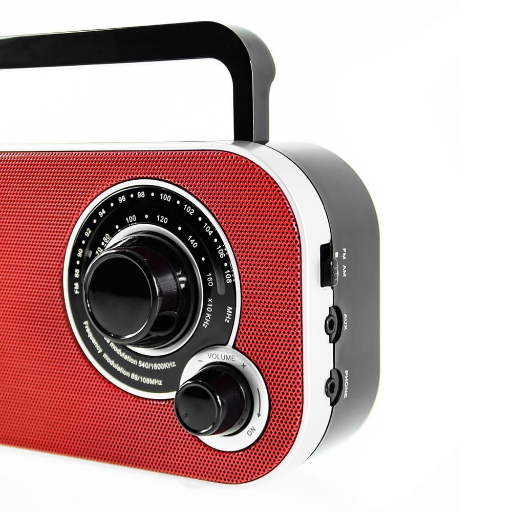 RADIO AM/FM CR 1140 ROJA, 21 x 5,6 x 12 cm gallery 1