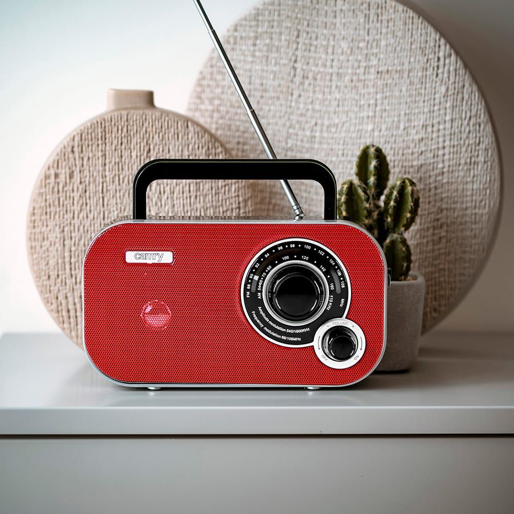 RADIO AM/FM CR 1140 ROJA, 21 x 5,6 x 12 cm gallery 2