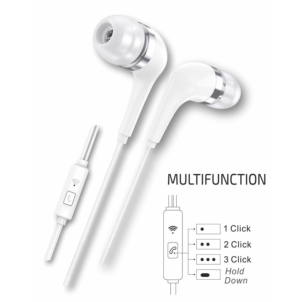 AURICULARES HOP CON CONECTOR USB-C BLANCOS gallery 1