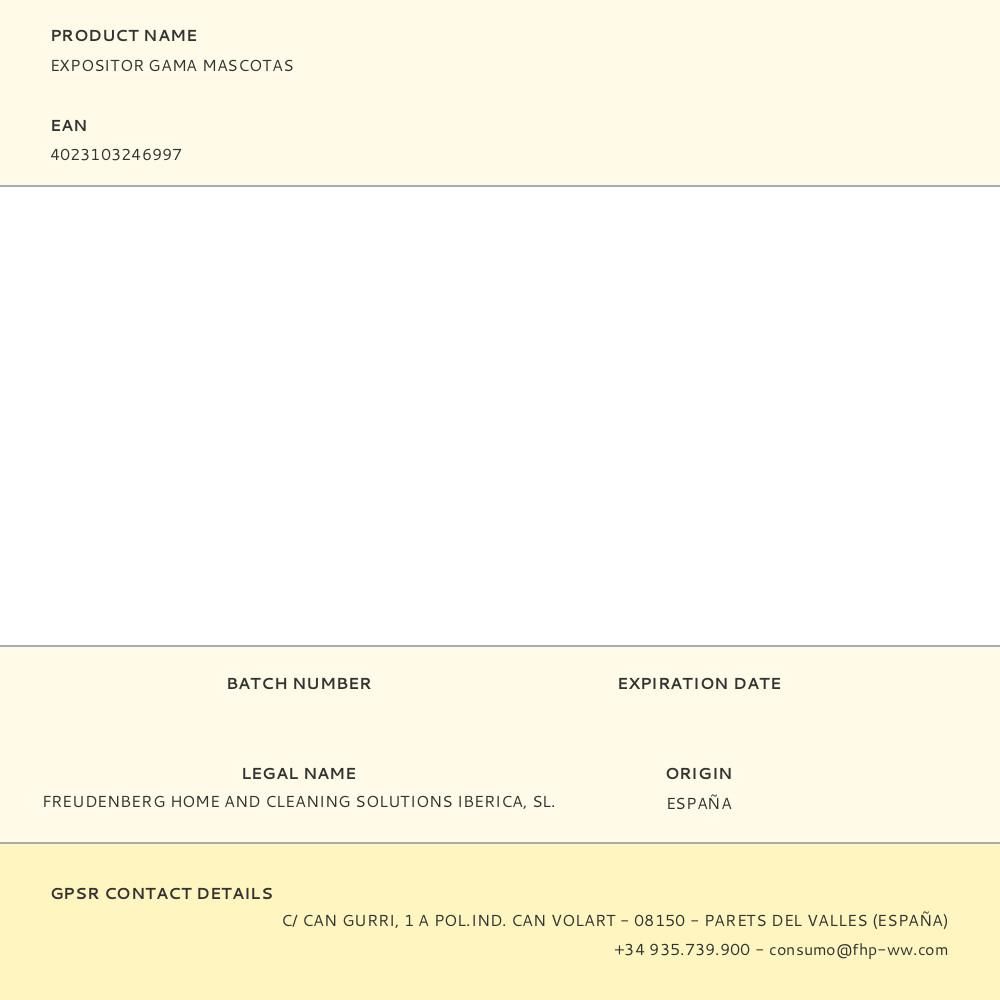 EXPOSITOR GAMA MASCOTAS gallery 2