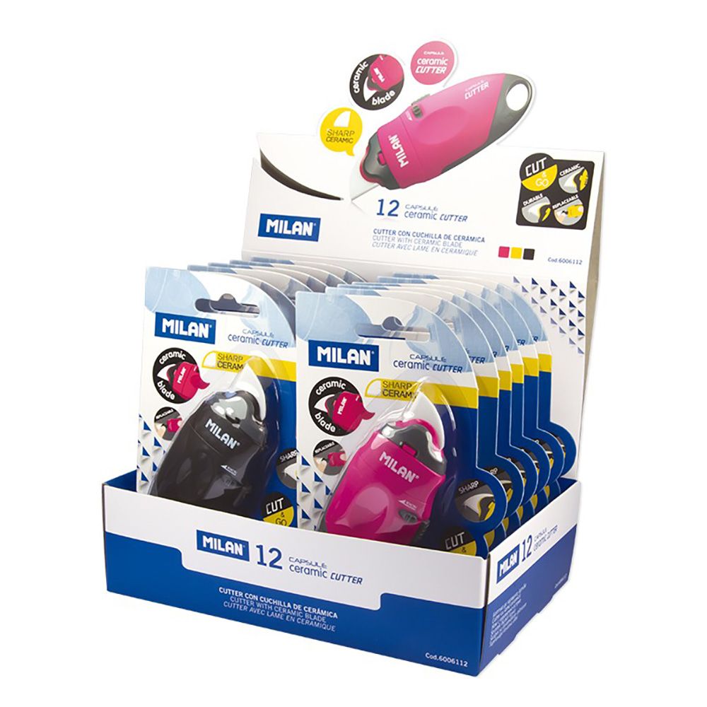 CÚTER DE HOJA CERAMICA COLORES SURTIDOS gallery 0