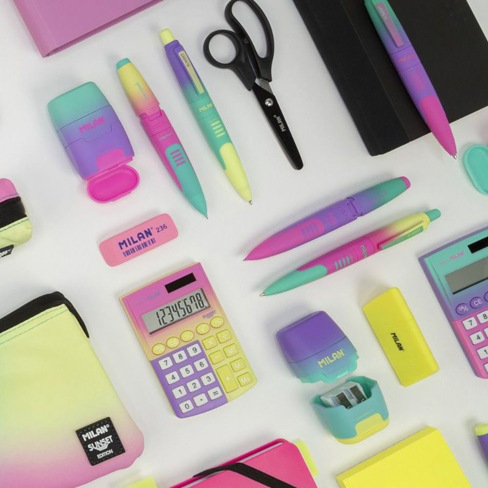 CALCULADORA POCKET SUNSET 8 DIGITOS EN BLISTER gallery 1