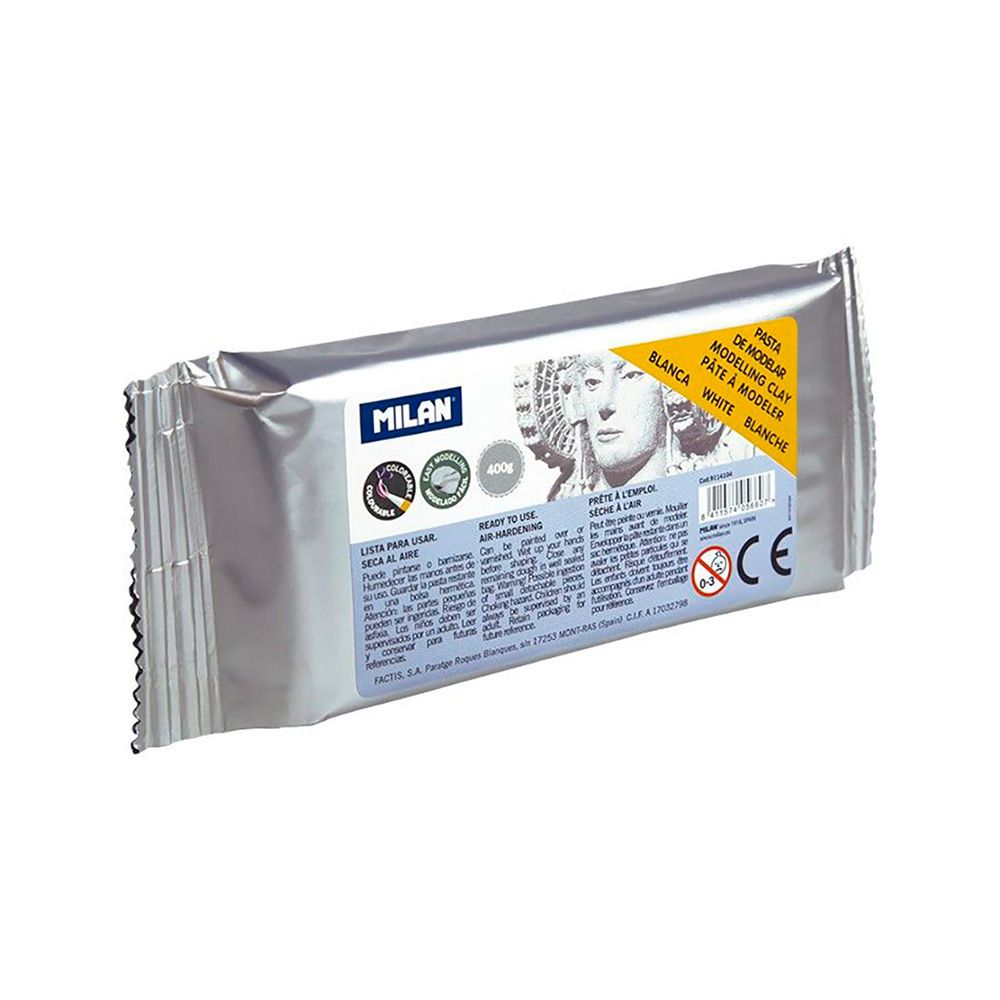PASTA PARA MODELAR BLANCA 400 g