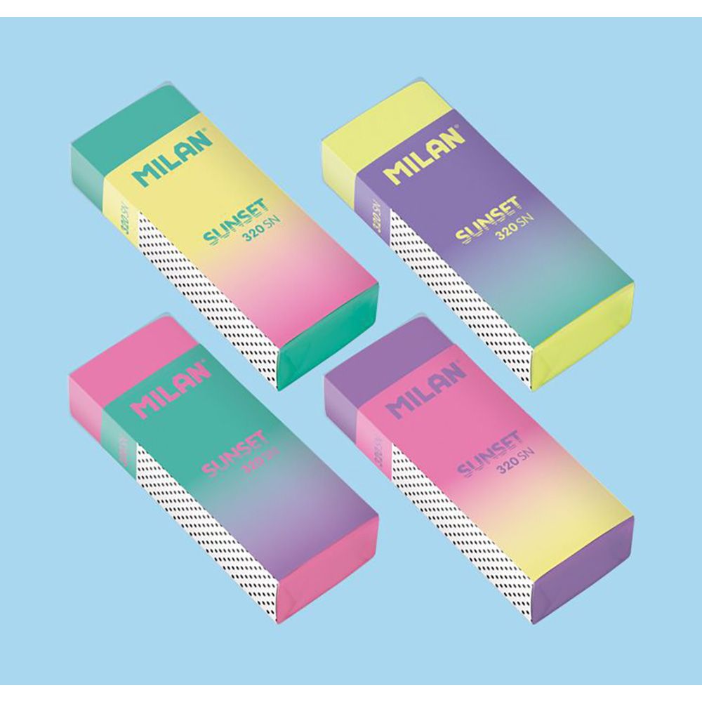 GOMAS DE BORRAR NATA 320 EDICIÓN SUNSET, BLISTER 2 uds gallery 0