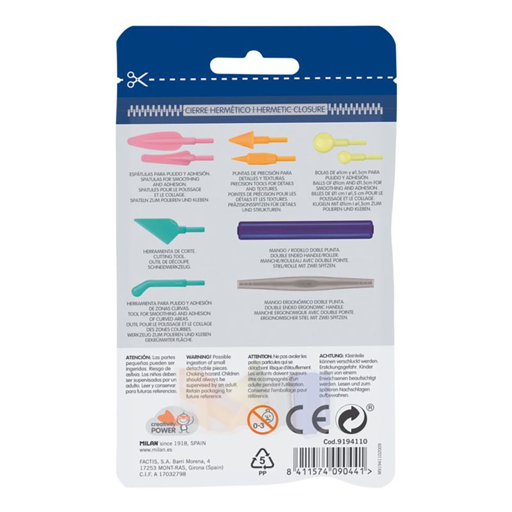 HERRAMIENTAS DE MODELADO: 2 MANGOS + 8 PUNTAS gallery 0