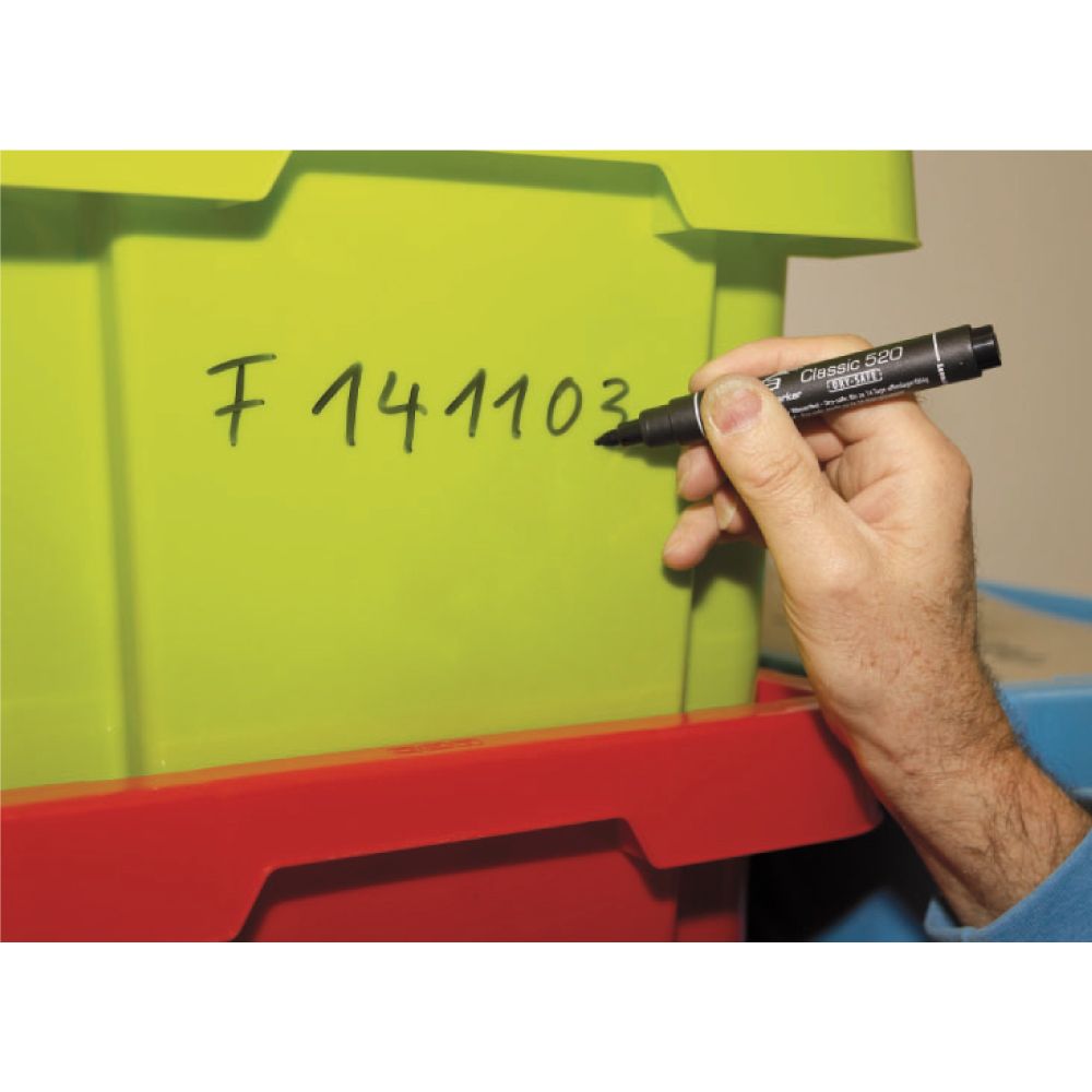 MARCADOR PERMANENTE TIPO BALA NEGRO gallery 2