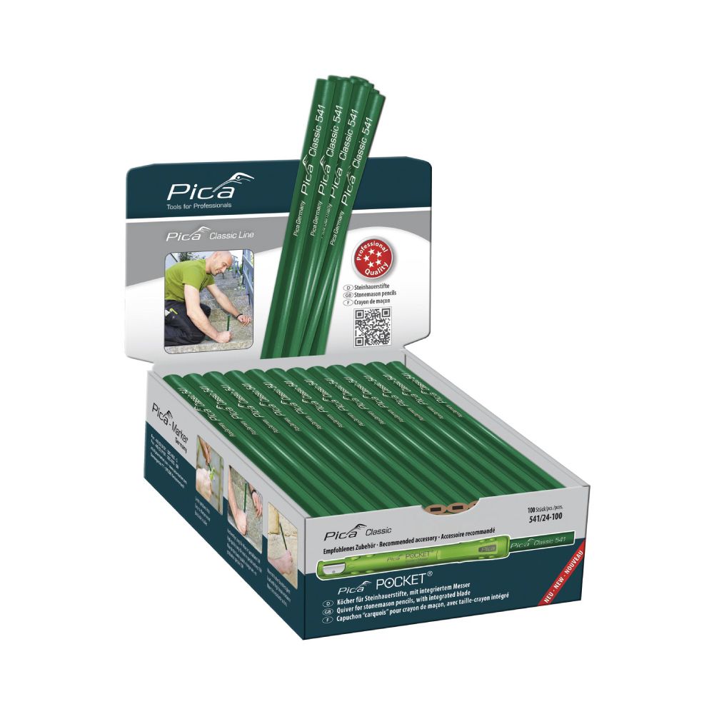 LÁPIZ DE ALBAÑIL PERFIL OVALADO gallery 1