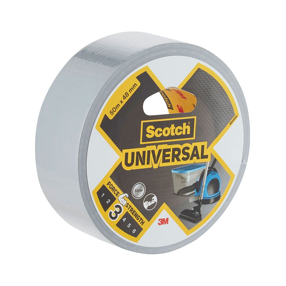 CINTA AMERICANA UNIVERSAL 3 - GRIS 48 mm x 50 m