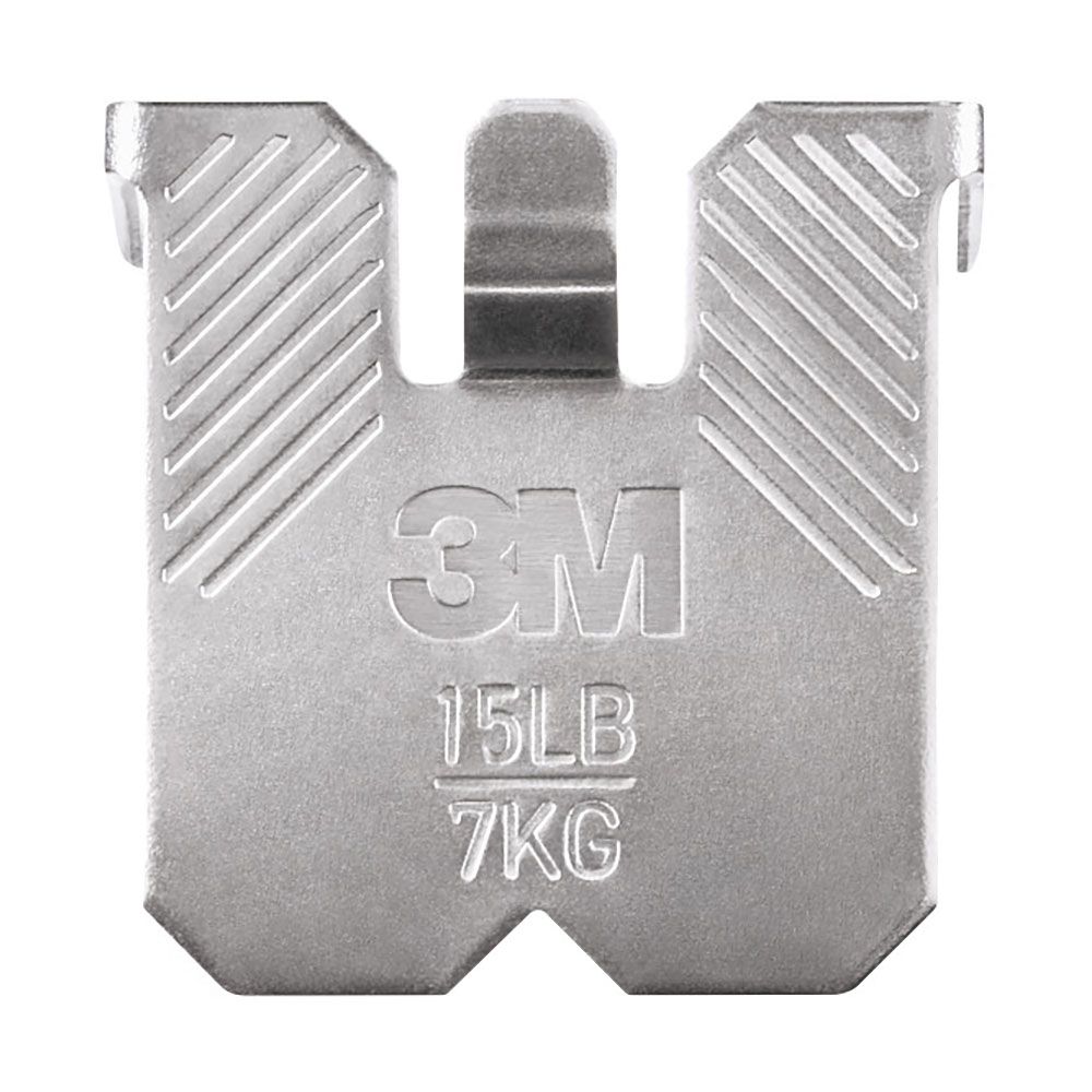 GANCHO PARA PAREDES DE YESO, 7 kg, 23 x 23 x 4 mm, 2 uds gallery 0