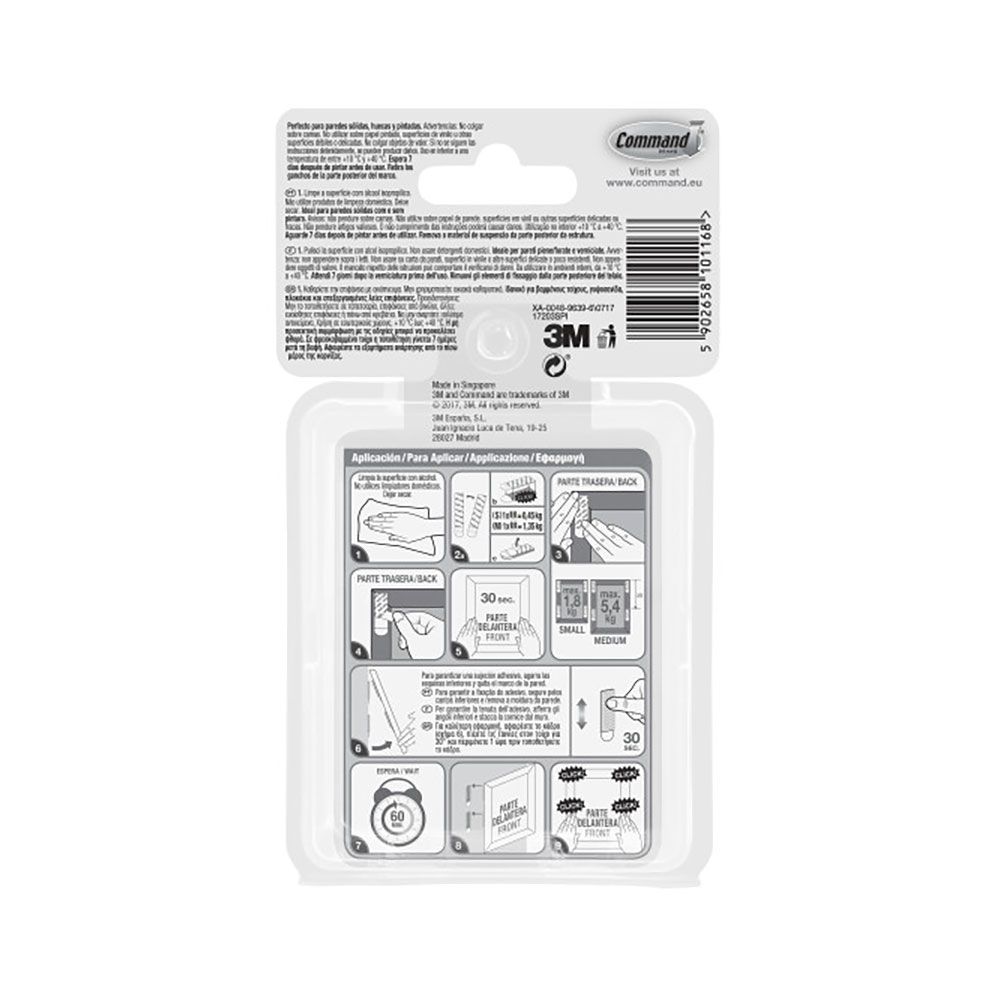 COMMAND TIRAS PARA COLGAR CUADROS, MULTIPACK PEQUEÑAS Y MEDIANAS gallery 1