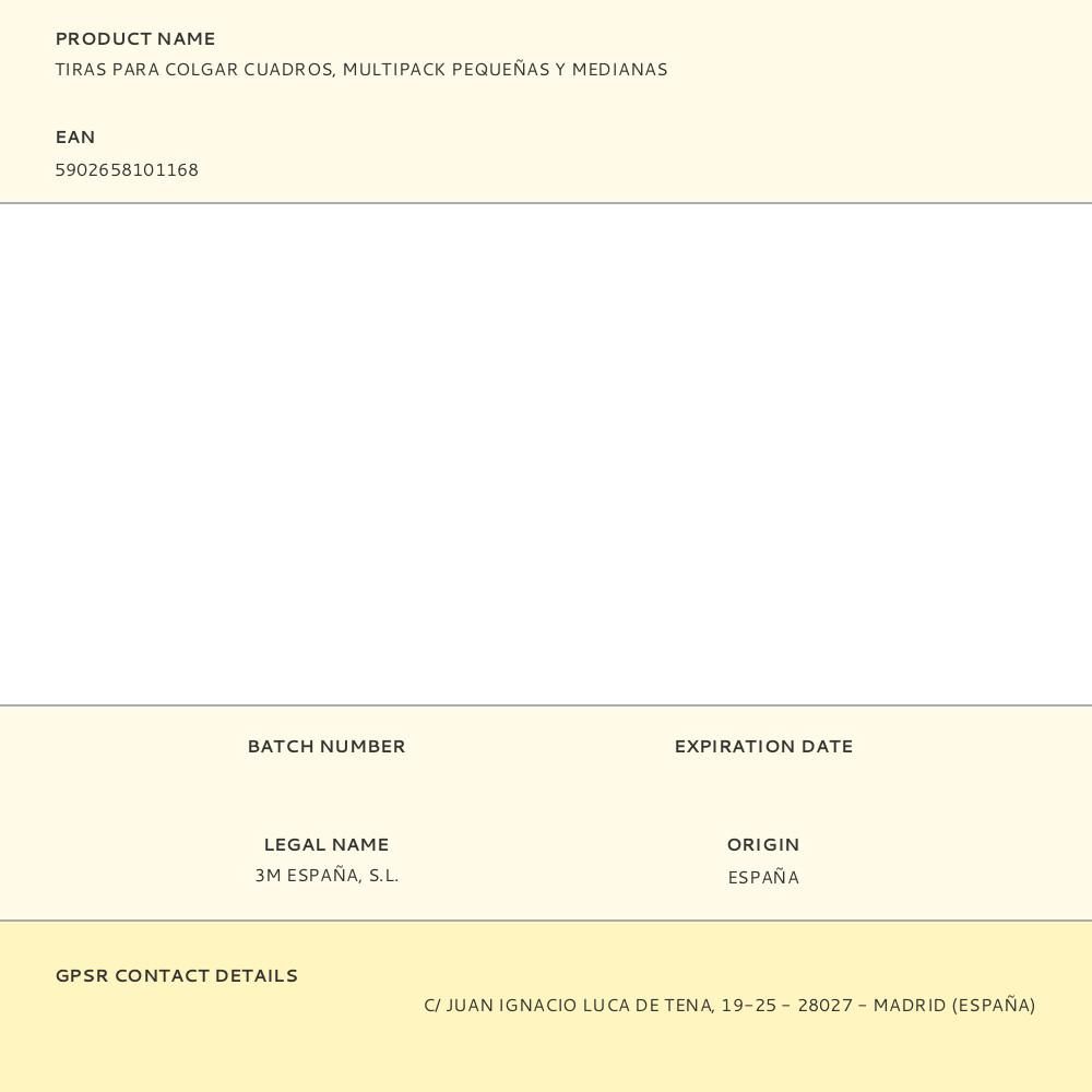 COMMAND TIRAS PARA COLGAR CUADROS, MULTIPACK PEQUEÑAS Y MEDIANAS gallery 2