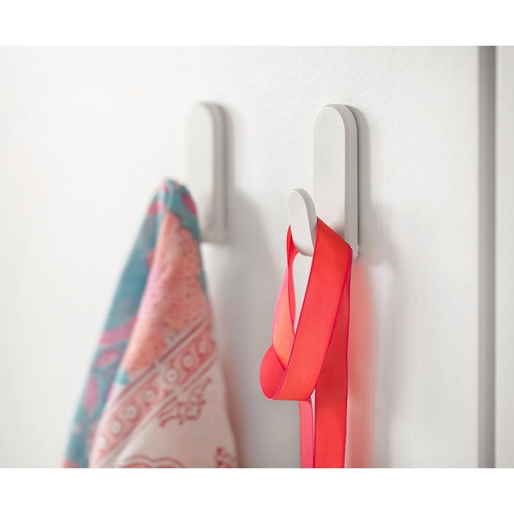 COLGADOR ADHESIVO TAGA BLANCO, 2 uds gallery 1