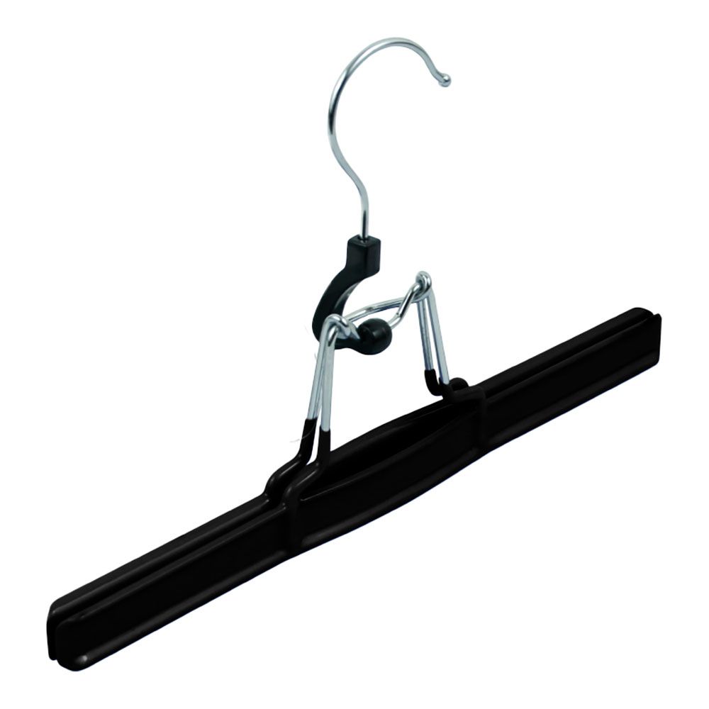 PERCHA FALDA/PANTALÓN ANTIDESLIZANTE, COLOR NEGRO