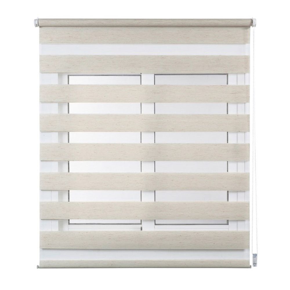 ESTOR ENROLLABLE CLIP & FIX, NOCHE & DIA, LINO 150 x 180 cm gallery 0