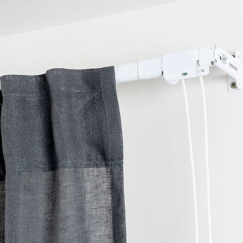 RIEL REFORZADO BLANCO EXTENSIBLE DE 70 - 120 cm gallery 2