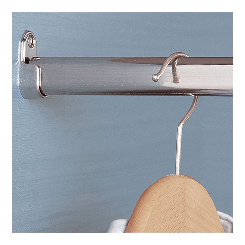 BARRA ARMARIO OVALADA CROMADA 100cm CINTACOR - STORPLANET gallery 0