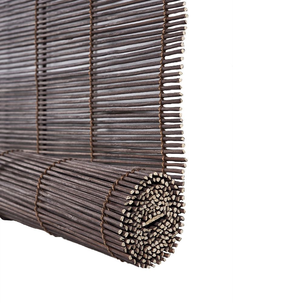 ESTOR ENROLLABLE BAMBÚ OCRE WENGUE 120 x 175 cm gallery 0