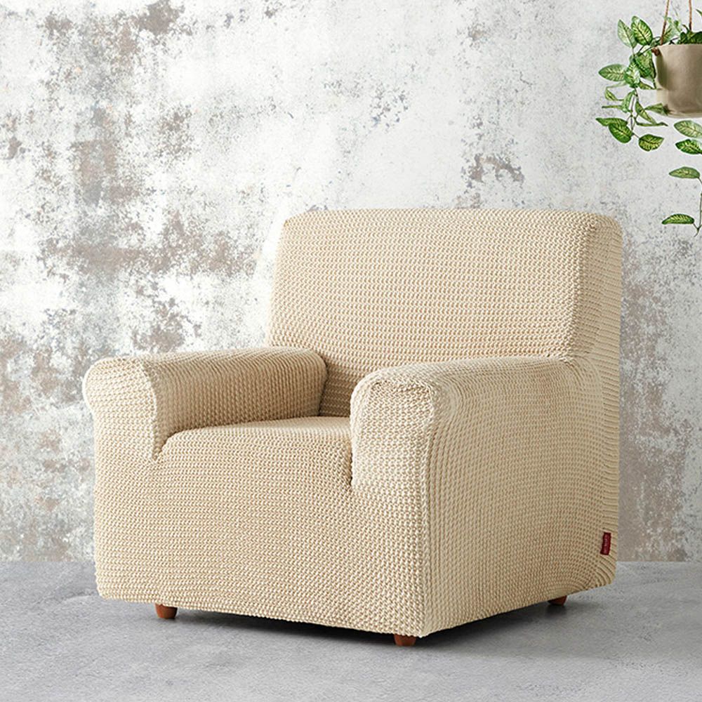 FUNDA BALI MARFIL MULTI-ELÁSTICA PARA SOFA 1 PLAZA gallery 0