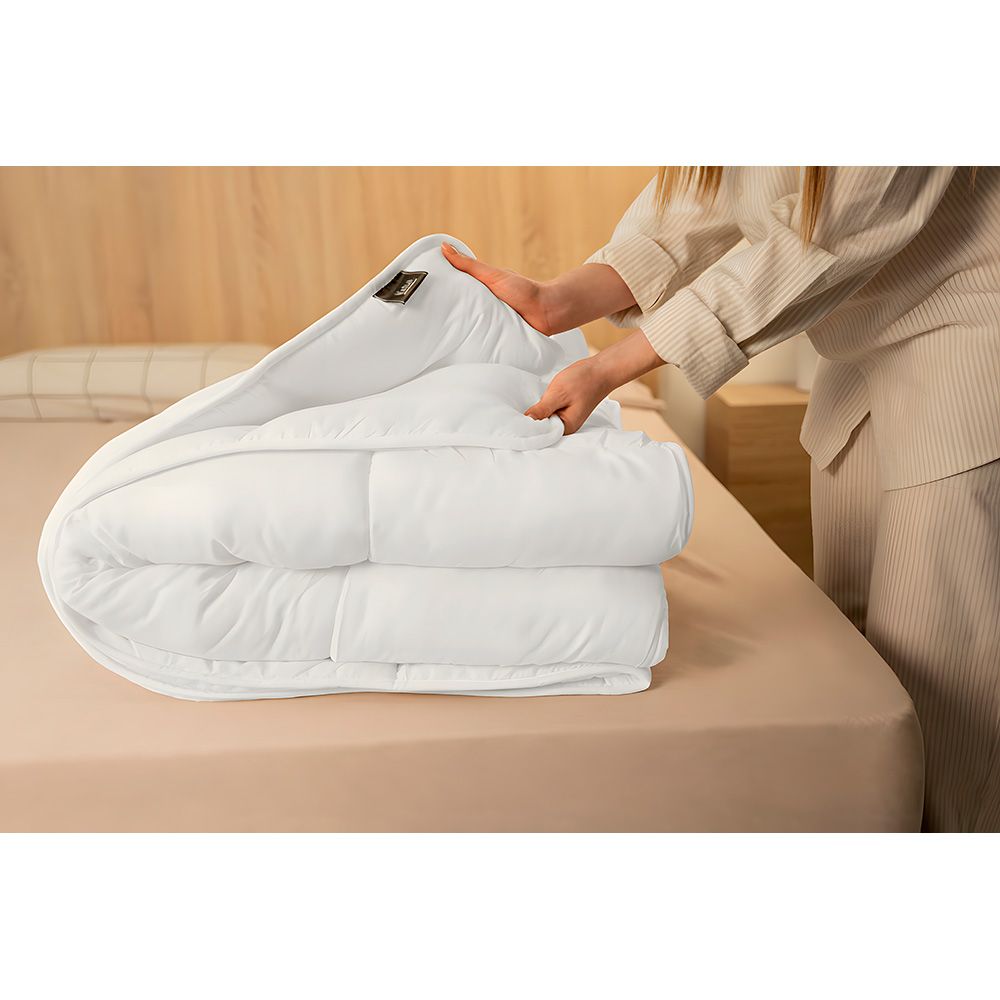 EDREDÓN RELLENO NÓRDICO NALUI WARMY E200 BLANCO 155 x 220 cm gallery 1