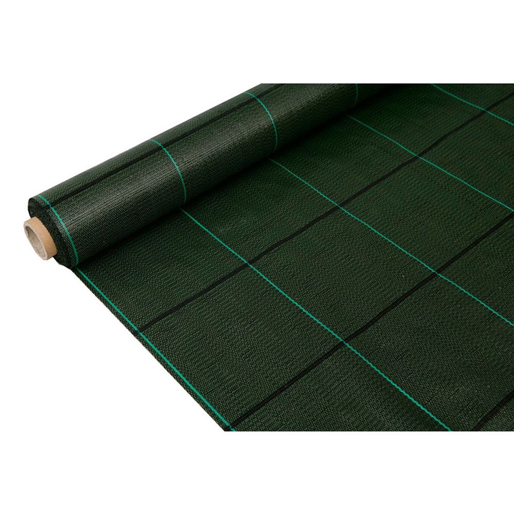 MALLA ANTIHIERBA 100 g/m² VERDE 1 x 10 m