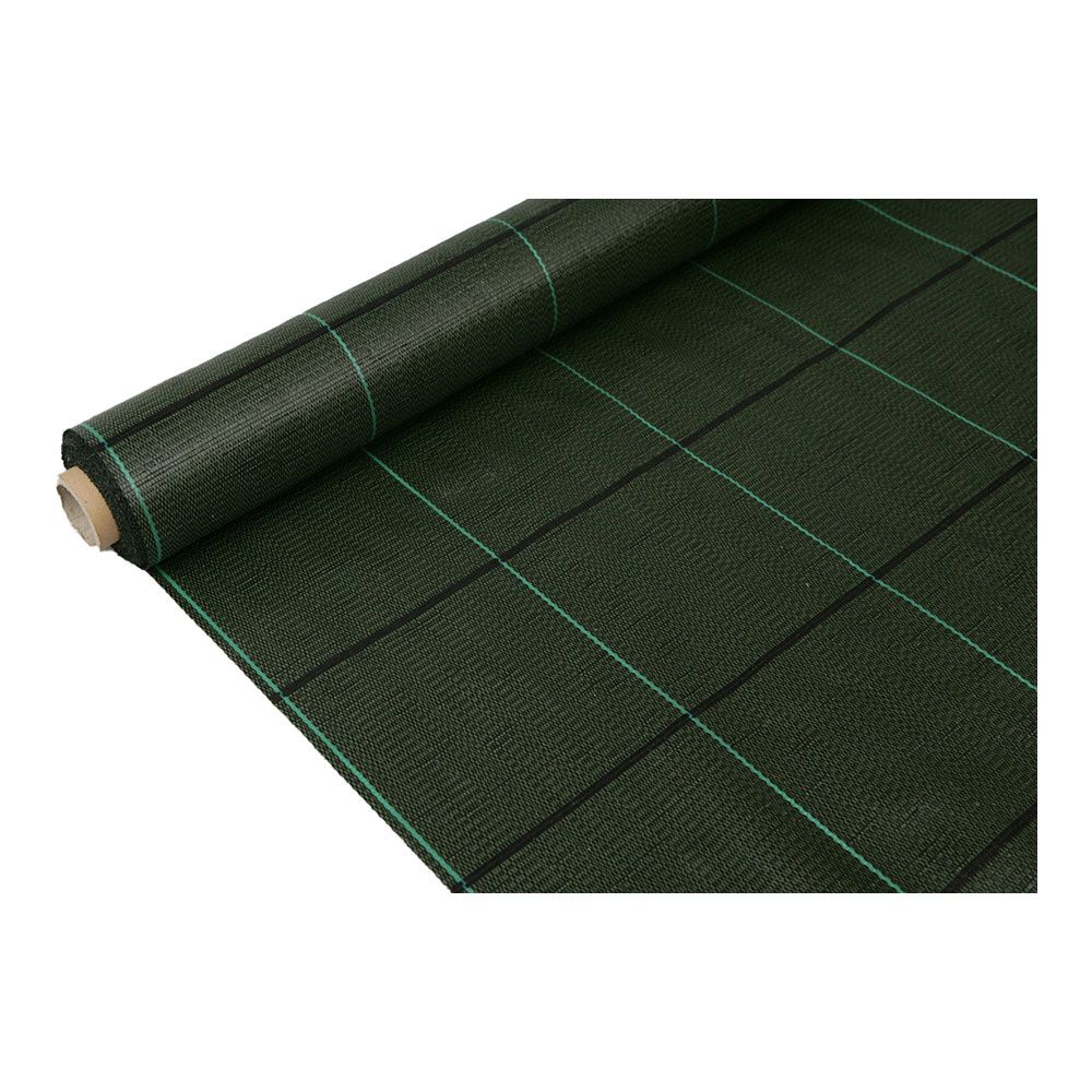 MALLA ANTIHIERBA 100 g/m² VERDE 2 x 100 m