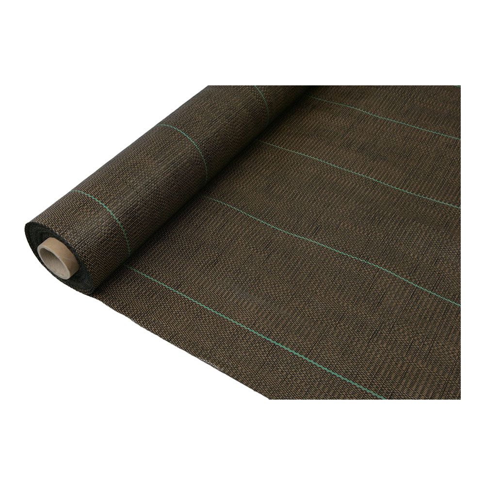 MALLA ANTIHIERBA 100 g/m² MARRÓN 1 x 100 m
