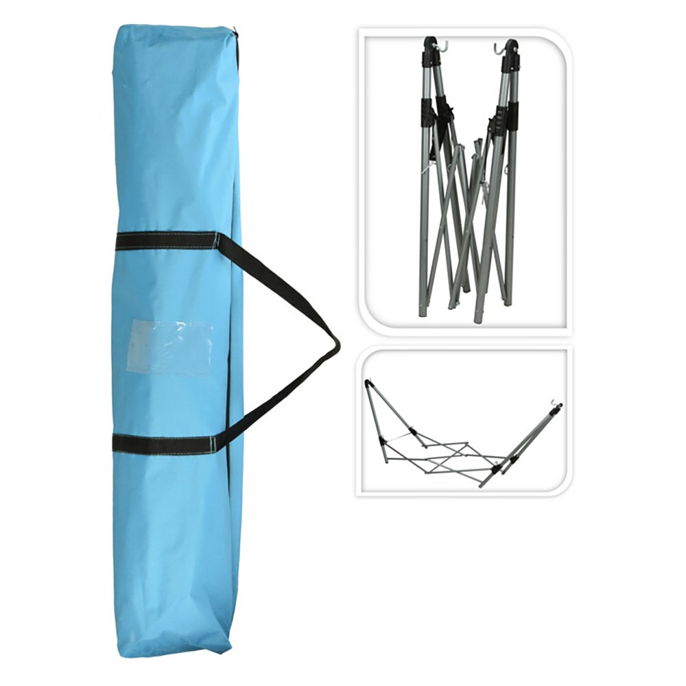 HAMACA PLEGABLE CON SOPORTE 240 x 80 x 75 cm gallery 0