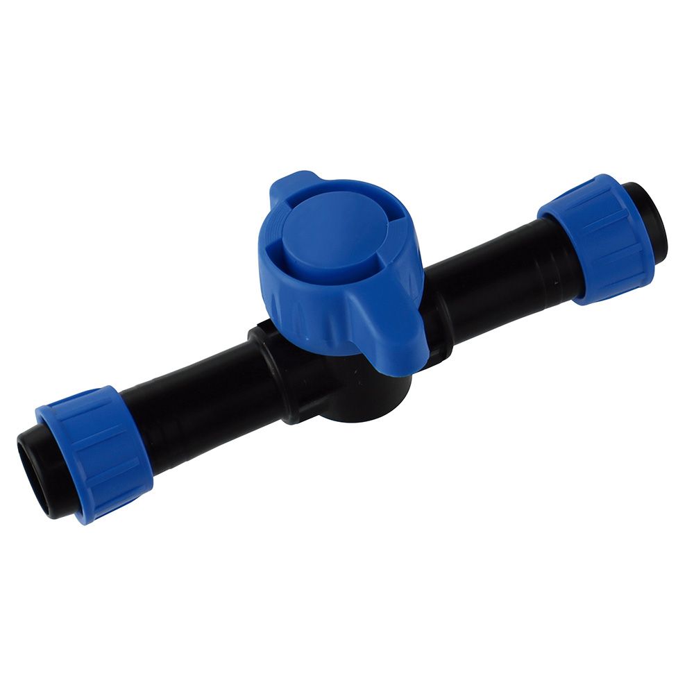 VÁLVULA CLICK DE CINTA A CINTA Ø16 mm, BLÍSTER 3 uds