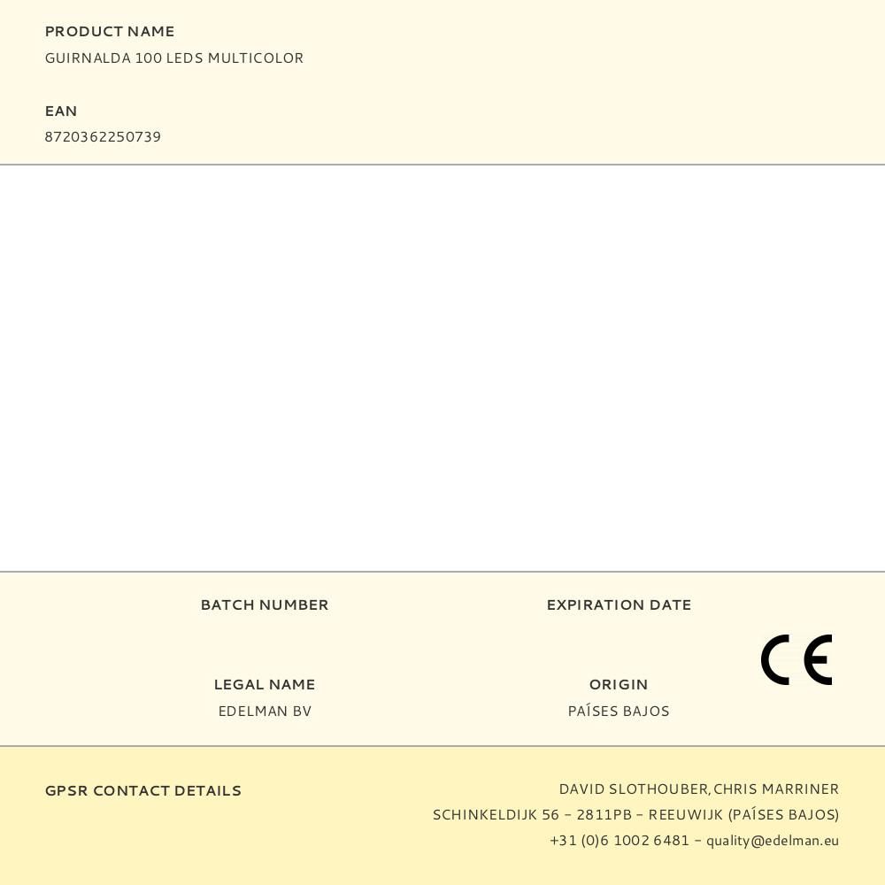 GUIRNALDA 100 LEDS MULTICOLOR gallery 0