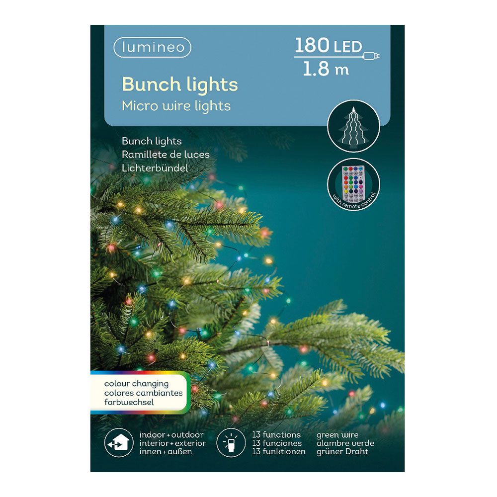 GUIRNALDA RGB MULTICOLOR 180 LEDS 6,8 m gallery 2