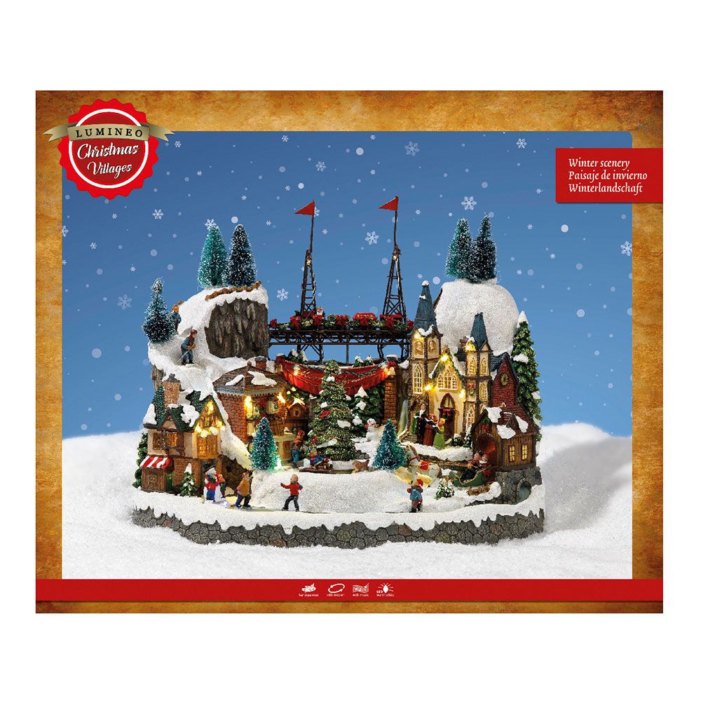 PUEBLO NAVIDEÑO 35,5 x 22 x 30,5 cm gallery 0