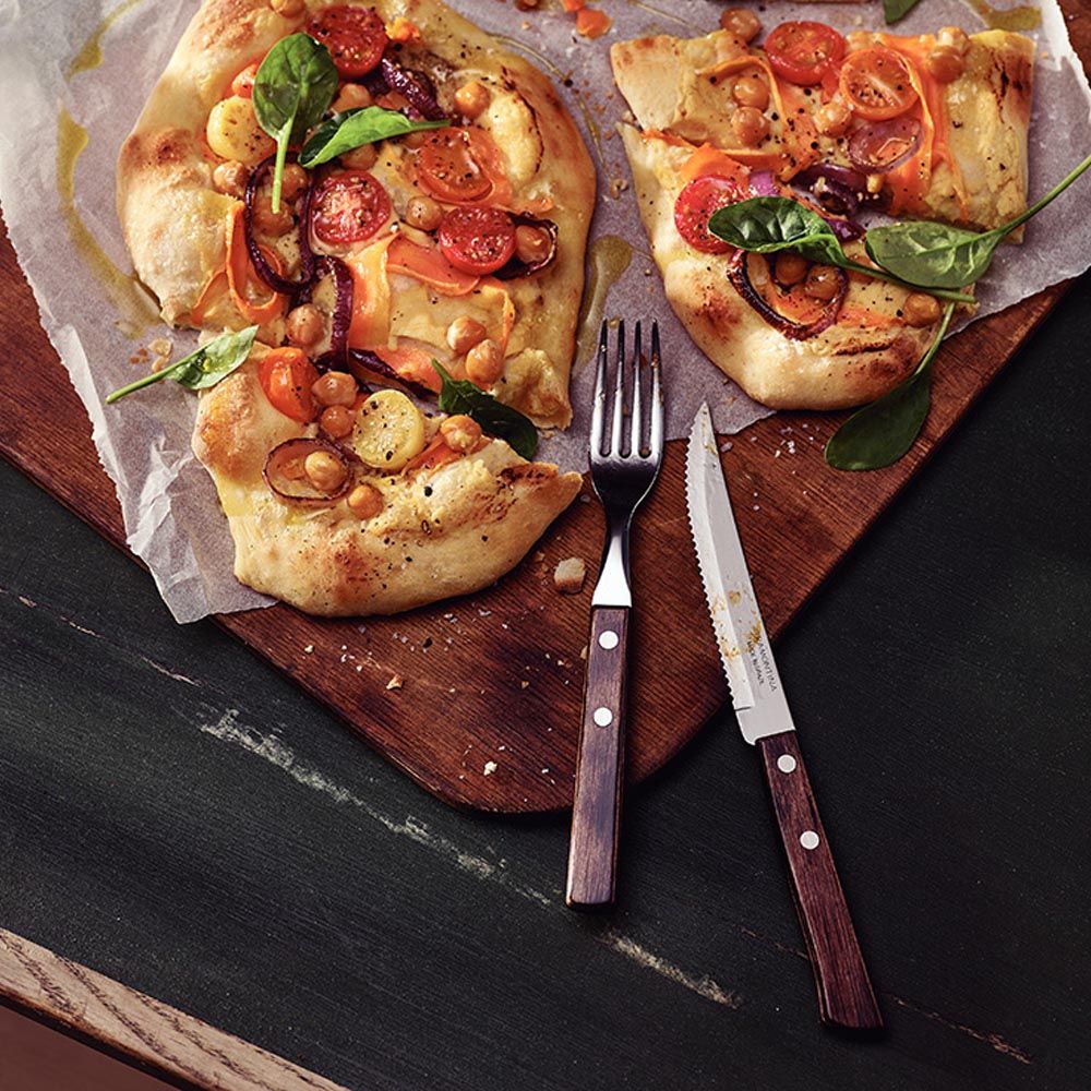 TENEDOR DE MESA POLYWOOD CASTAÑO EXPOSITOR 60 uds gallery 2