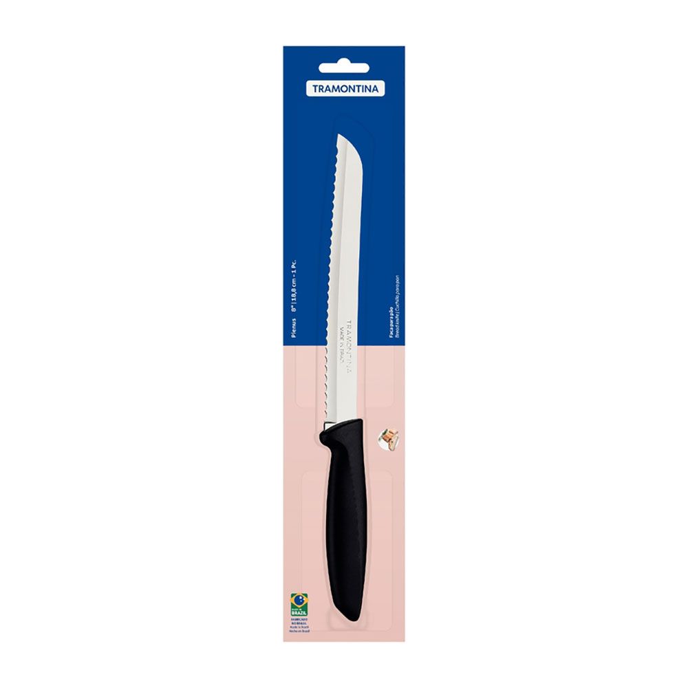 CUCHILLO PANERO PLENUS NEGRO 200 mm gallery 0