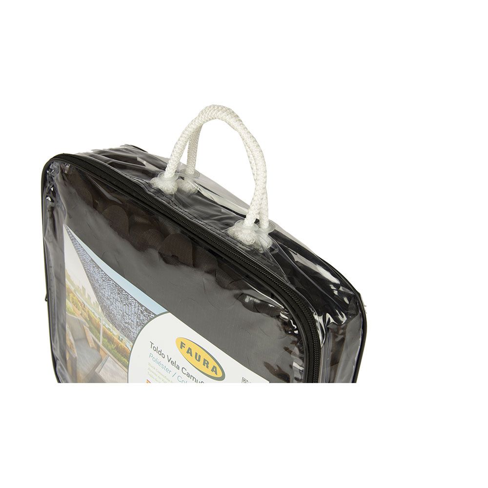 TOLDO CAMUFLAJE REVERSIBLE NEGRO 3 x 4 m gallery 2