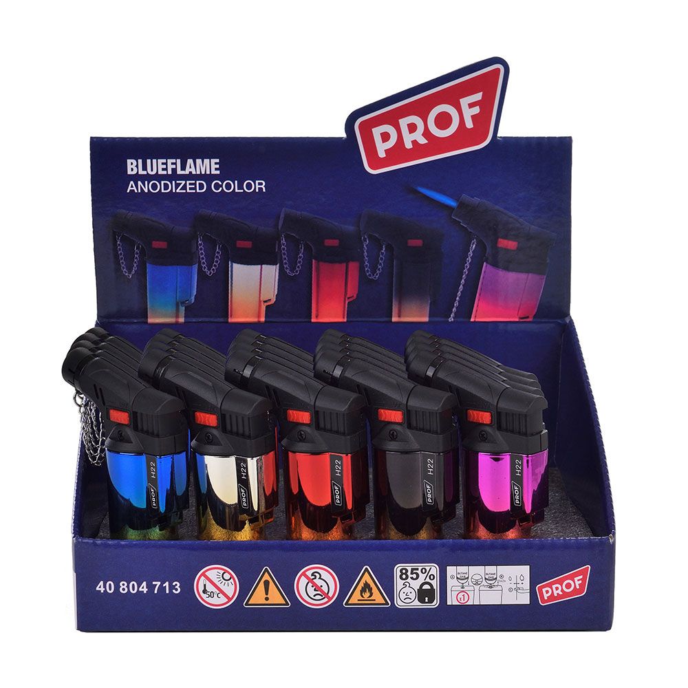 ENCENDEDOR ELECTRÓNICO ANTORCHA ANODIZED COLORES SURTIDOS EURO/U gallery 1