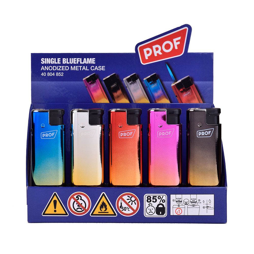 ENCENDEDOR ELECTRÓNICO ANODIZED METAL CASE COLORES SURTIDOS EURO/U gallery 1