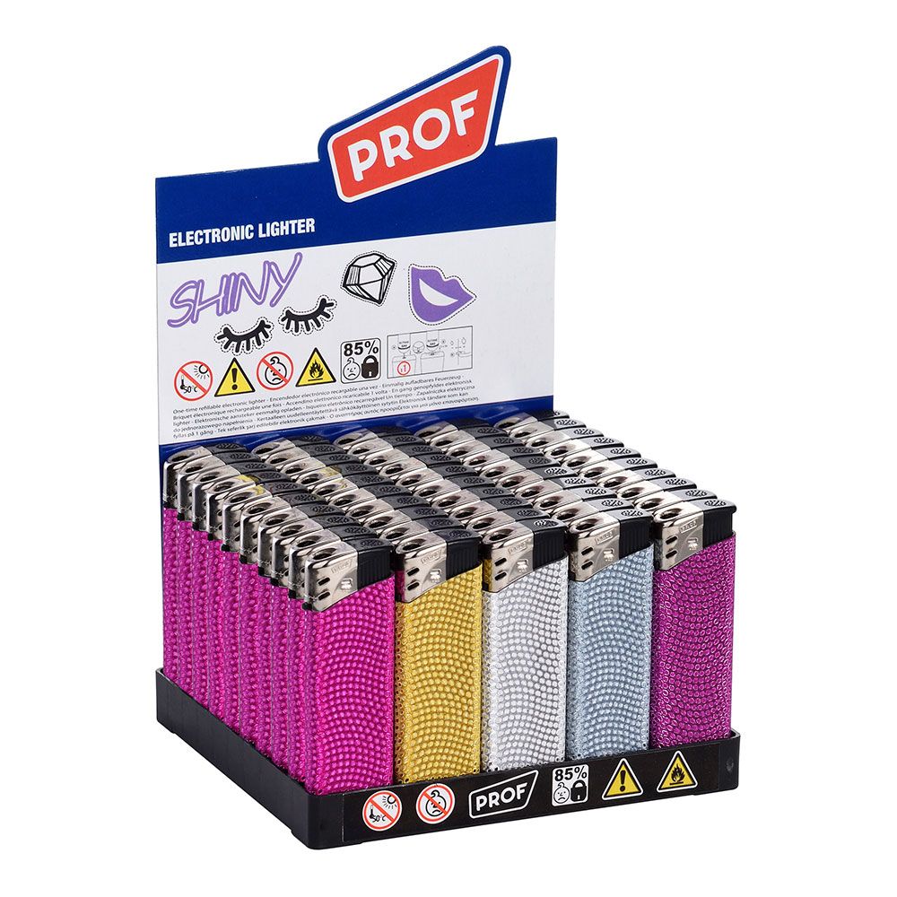 ENCENDEDOR ELECTRÓNICO SHINY, COLORES SURTIDOS EURO/U gallery 2